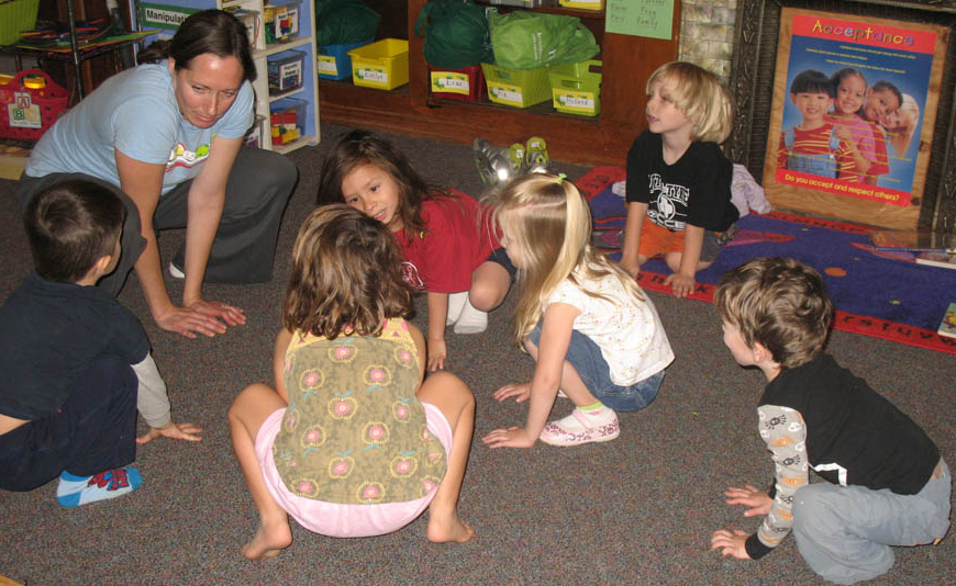 Having Fun with Kids Yoga